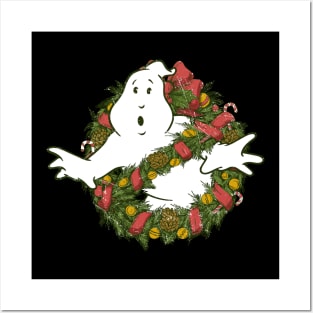 ghostbusters christmas vintage Posters and Art